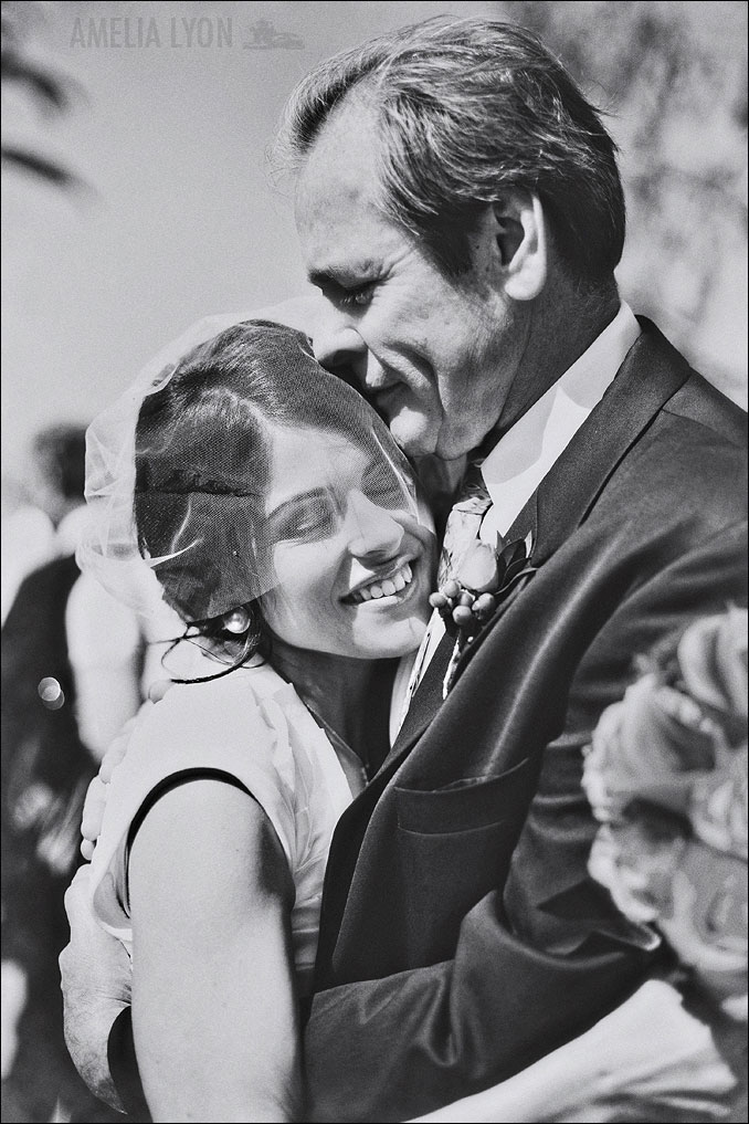 Father of the Bride kiss amelia_dad1