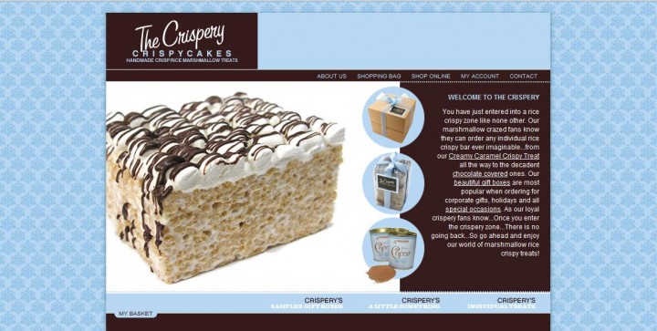 The Crispery website The crispery