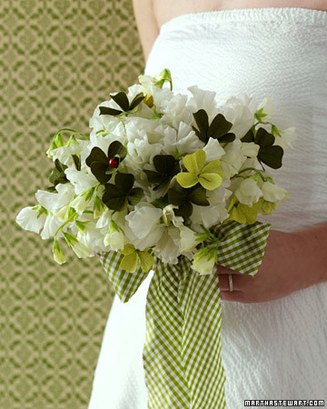 Wedding bouquet with green gingham bow 6a00e5503c88988833011168f8da8a970c-800wi