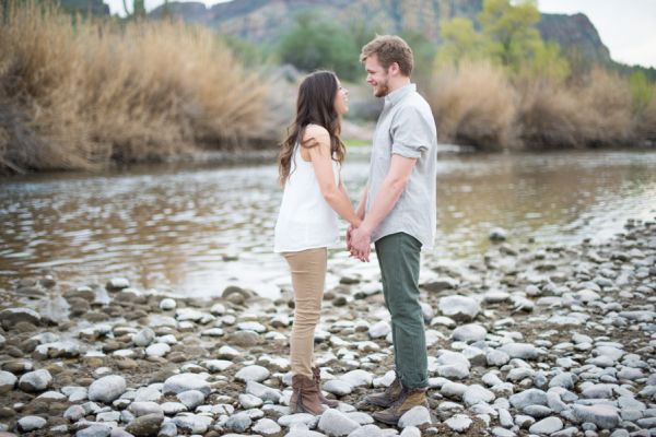 Arizona Dry Lake Love Shoot