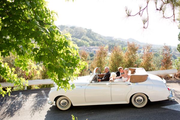 Citrus and Ivory Ballroom Wedding