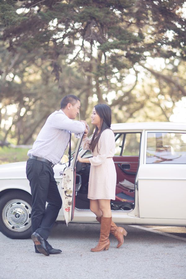 Lavender Infused San Francisco Engagement