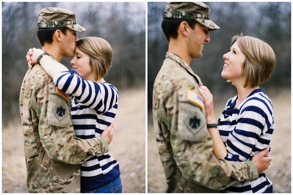 military love shoot, welcome home, army, uniform, stripes, camo