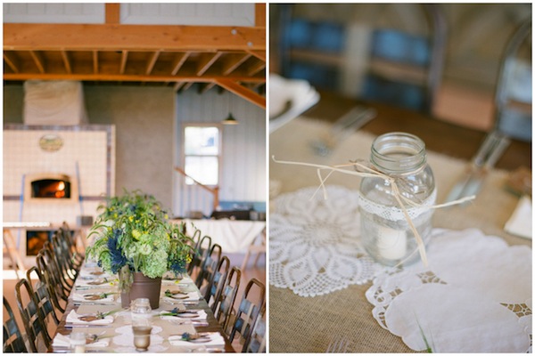military wedding, pippin hill farms, rustic, farm wedding, burlap decor, doilies