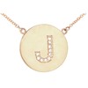 Jennifer Meyer Jewelry rose gold necklace