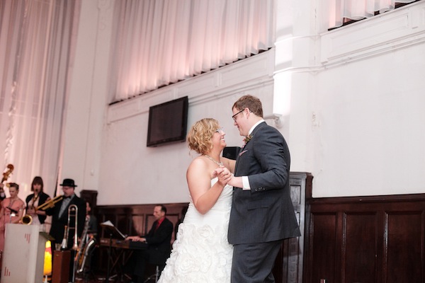bride and groom first dance, wedding, reception, love, newlyweds