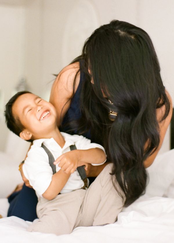 Stylish Palm Springs Family Session