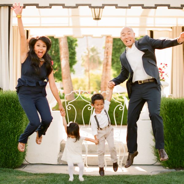 Stylish Palm Springs Family Session