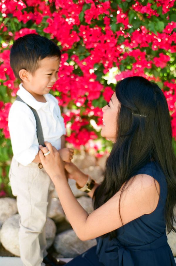 Stylish Palm Springs Family Session