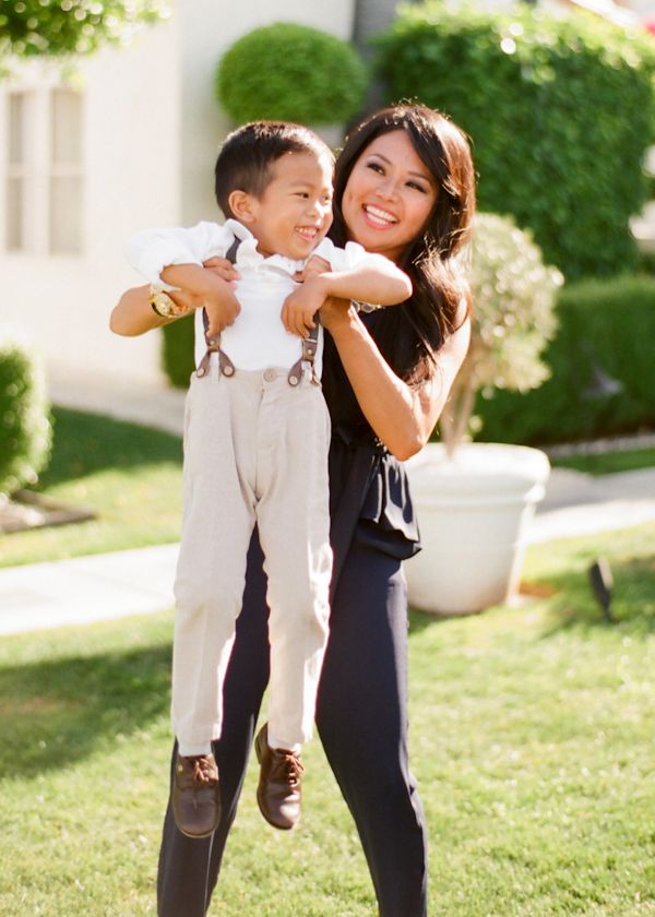 Stylish Palm Springs Family Session