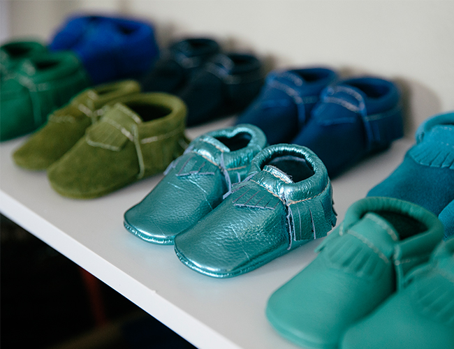 Freshly Picked moccasins // kids shoes