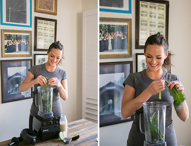 Green Smoothie from Be Well by Kelly