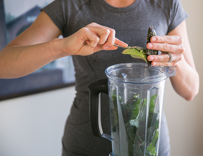 Green Smoothie from Be Well by Kelly