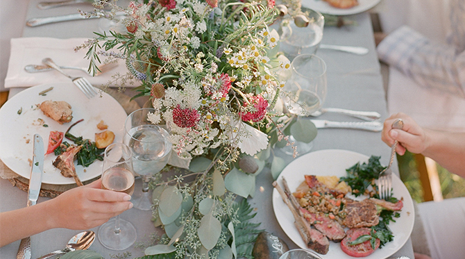 Al Fresco Rehearsal Dinner