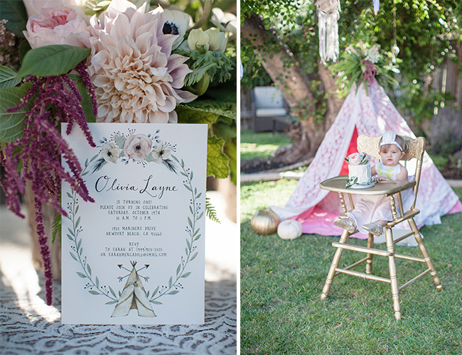 Boho First Birthday Party