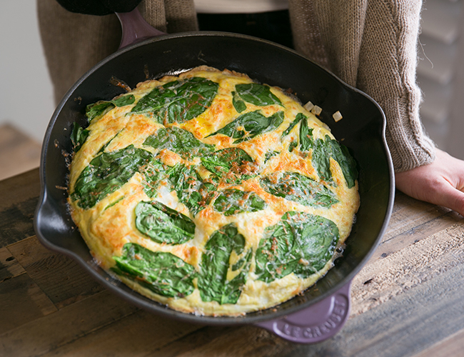 Spinach Fritatta