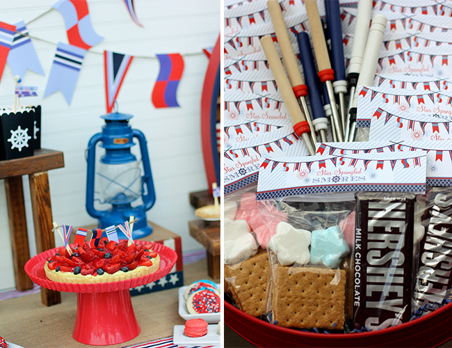 Nautical Themed 4th of July Party