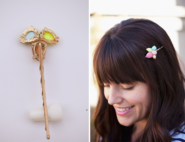 DIY: Gem Stone Bobby Pins