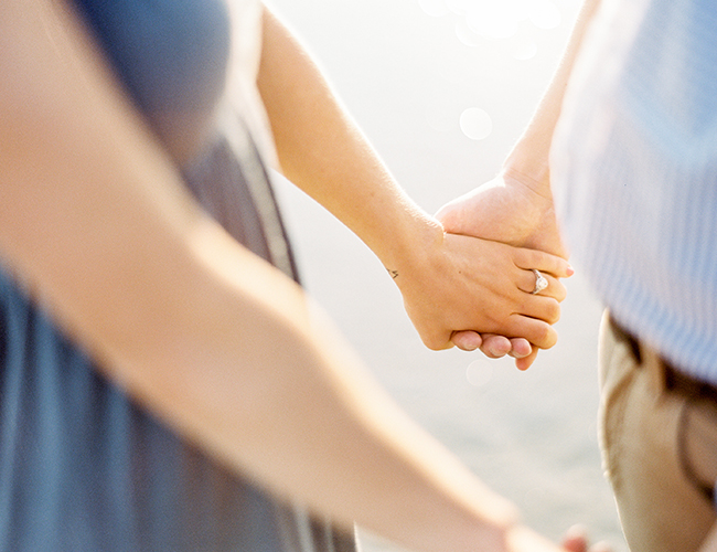 Romantic Beach Proposal