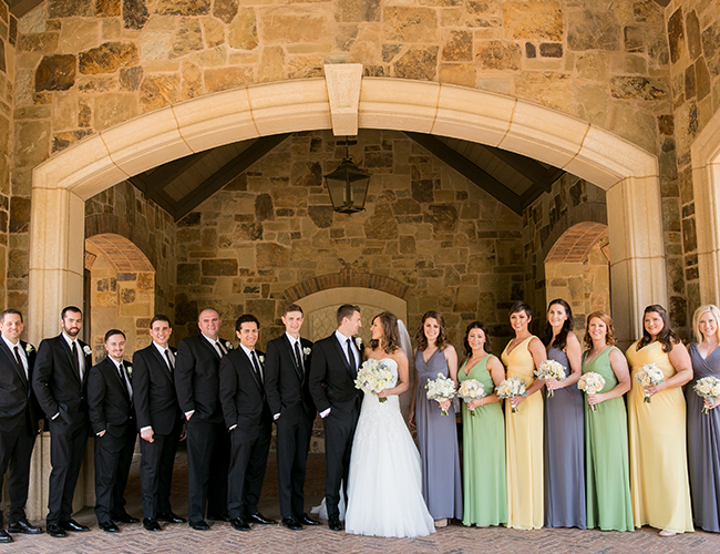 White and Silver Wedding