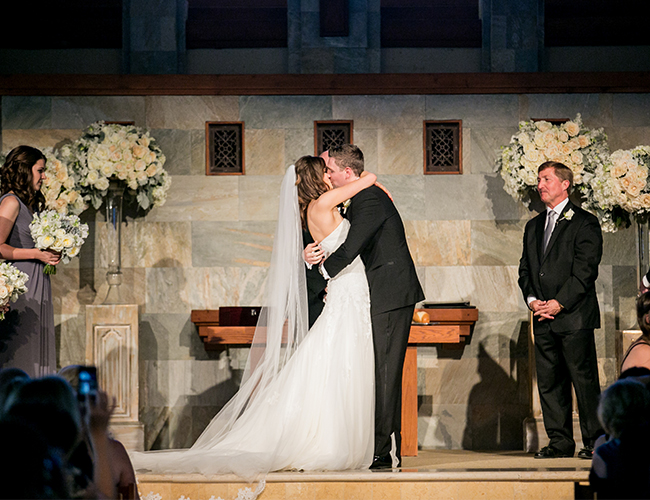 White and Silver Wedding