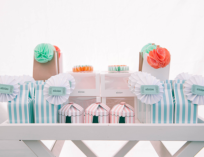 Vintage Peach and Mint Circus Party