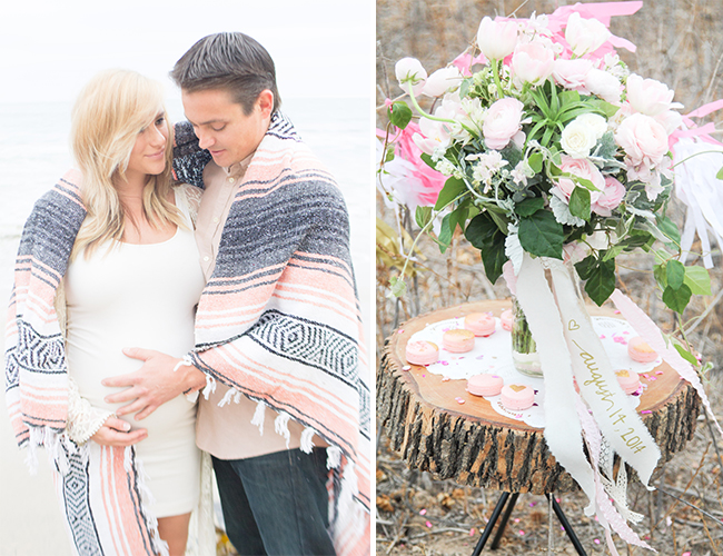 Girly Pink Maternity Session