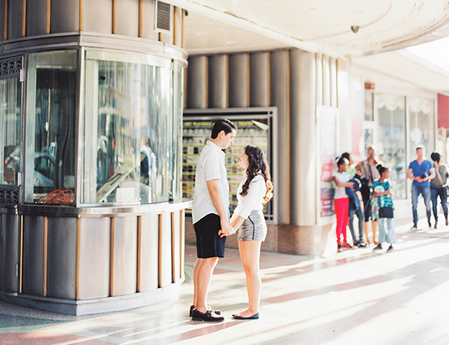 Retro Cafe Engagement