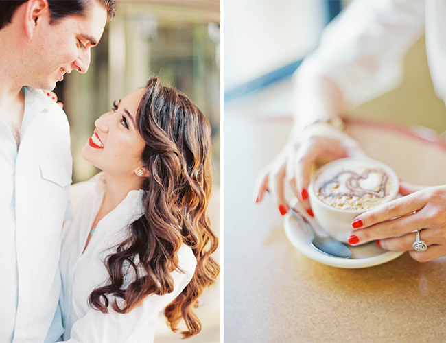 Retro Cafe Engagement