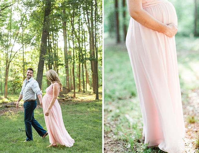 Pretty in Pink Maternity Photos