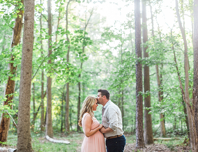 Pretty in Pink Maternity Photos