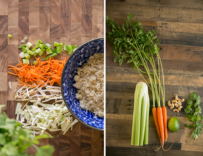 Quinoa and Sesame Chicken Bowl