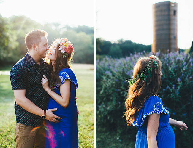 The Daybook's Farmhouse Maternity Photos - Baby Blog