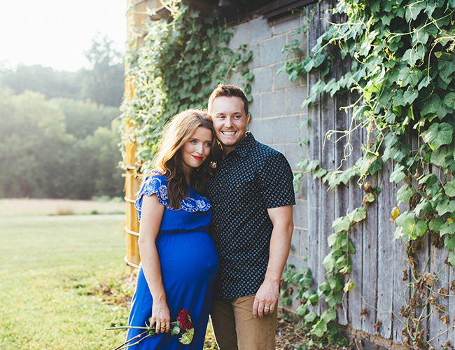 The Daybook's Farmhouse Maternity Photos - Baby Blog