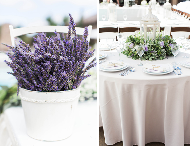 Purple and White Estate Wedding - Wedding Blog