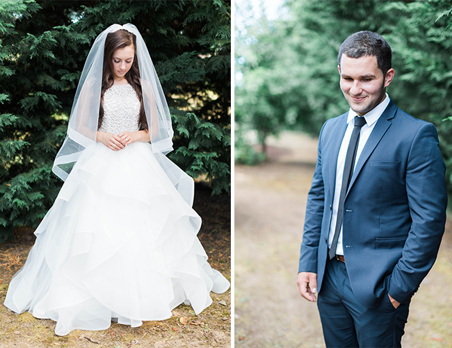 Purple and White Estate Wedding - Wedding Blog