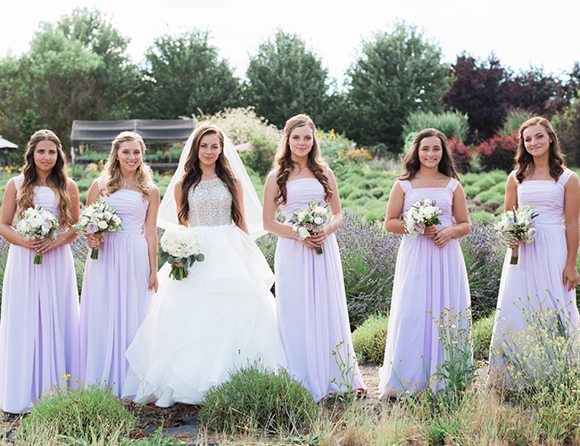 Purple and White Estate Wedding - Wedding Blog