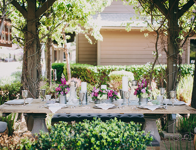 Vintage Garden Wedding Inspiration - Wedding Blog