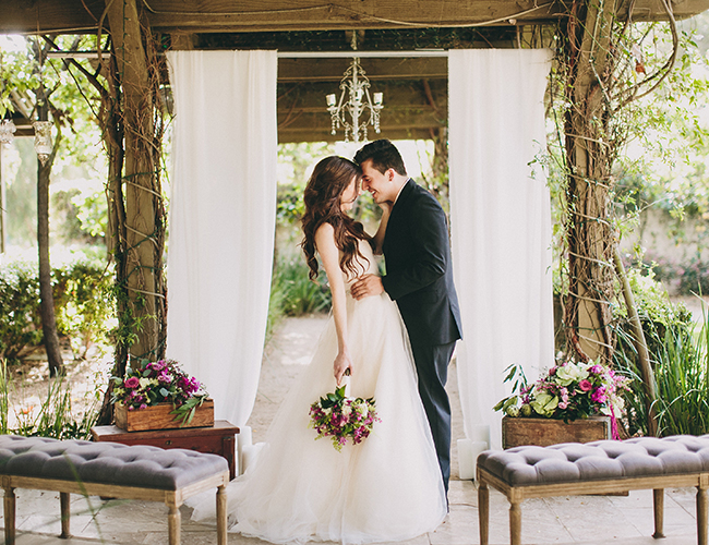 Vintage Garden Wedding Inspiration - Wedding Blog