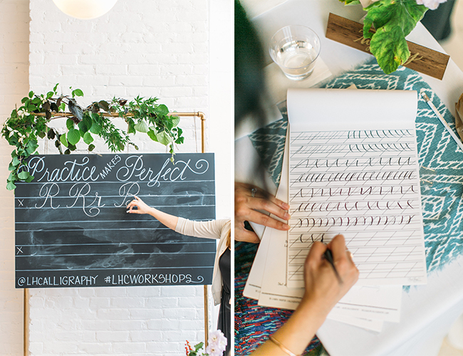 Boston Calligraphy Workshop from Laura Hooper - Lifestyle Blog