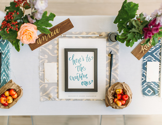 Boston Calligraphy Workshop from Laura Hooper - Lifestyle Blog