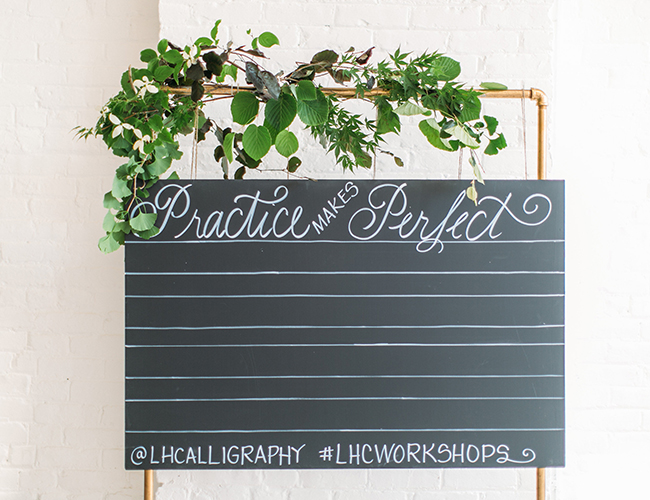 Boston Calligraphy Workshop from Laura Hooper - Lifestyle Blog