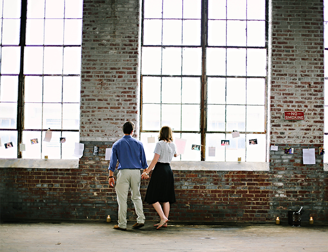 Downtown Loft Proposal - Wedding Blog