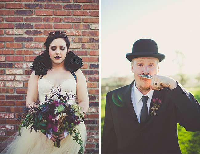 Dark and Moody Fall Wedding Inspiration - Wedding Blog