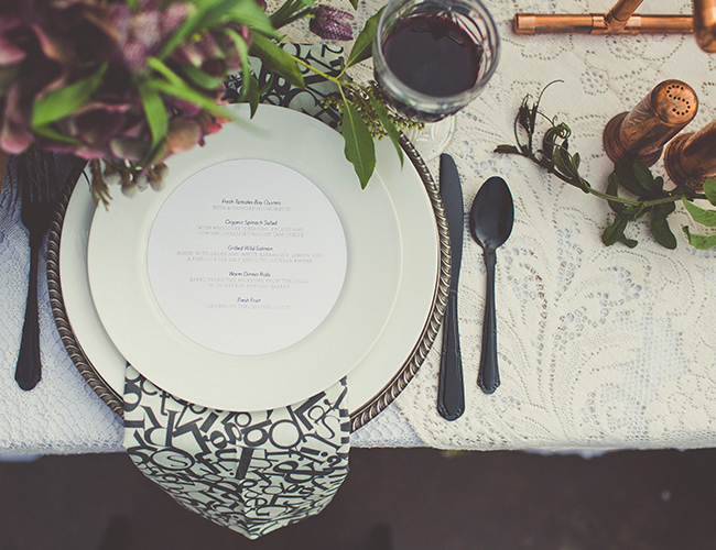 Dark and Moody Fall Wedding Inspiration - Wedding Blog