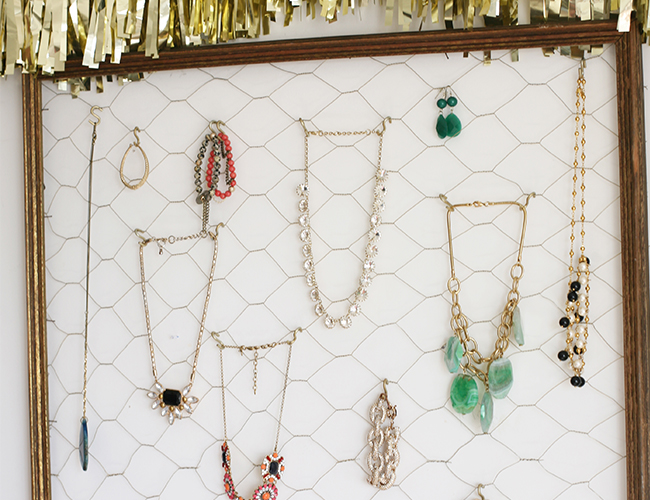 DIY Jewelry Organizer - Inspired by This Style Blog