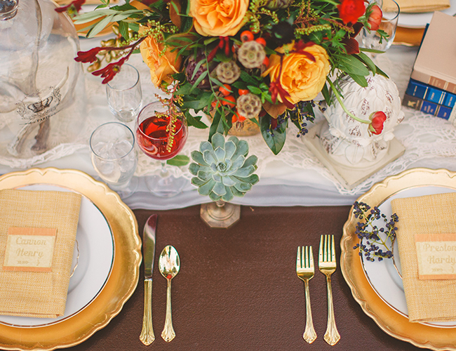 Fall Elopement Inspiration - Wedding Blog