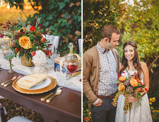 Fall Elopement Inspiration - Wedding Blog