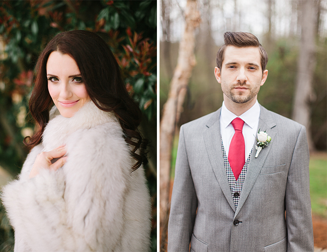 Pink and White Winter Wedding - Wedding Blog