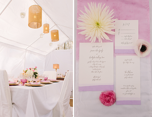 Pink and White Winter Wedding - Wedding Blog